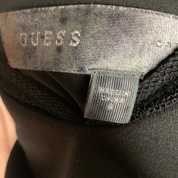 Guess Long Sleeve Mesh Dress with Chain accent - Picture 8 of 8